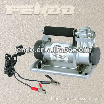 Powerful metal air compressor for car
